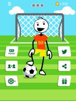Stickman Soccer Shootout Cup poster