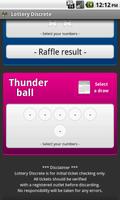 Lottery Discrete screenshot 1