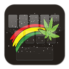 GO Keyboard Reggae Weed Theme icône