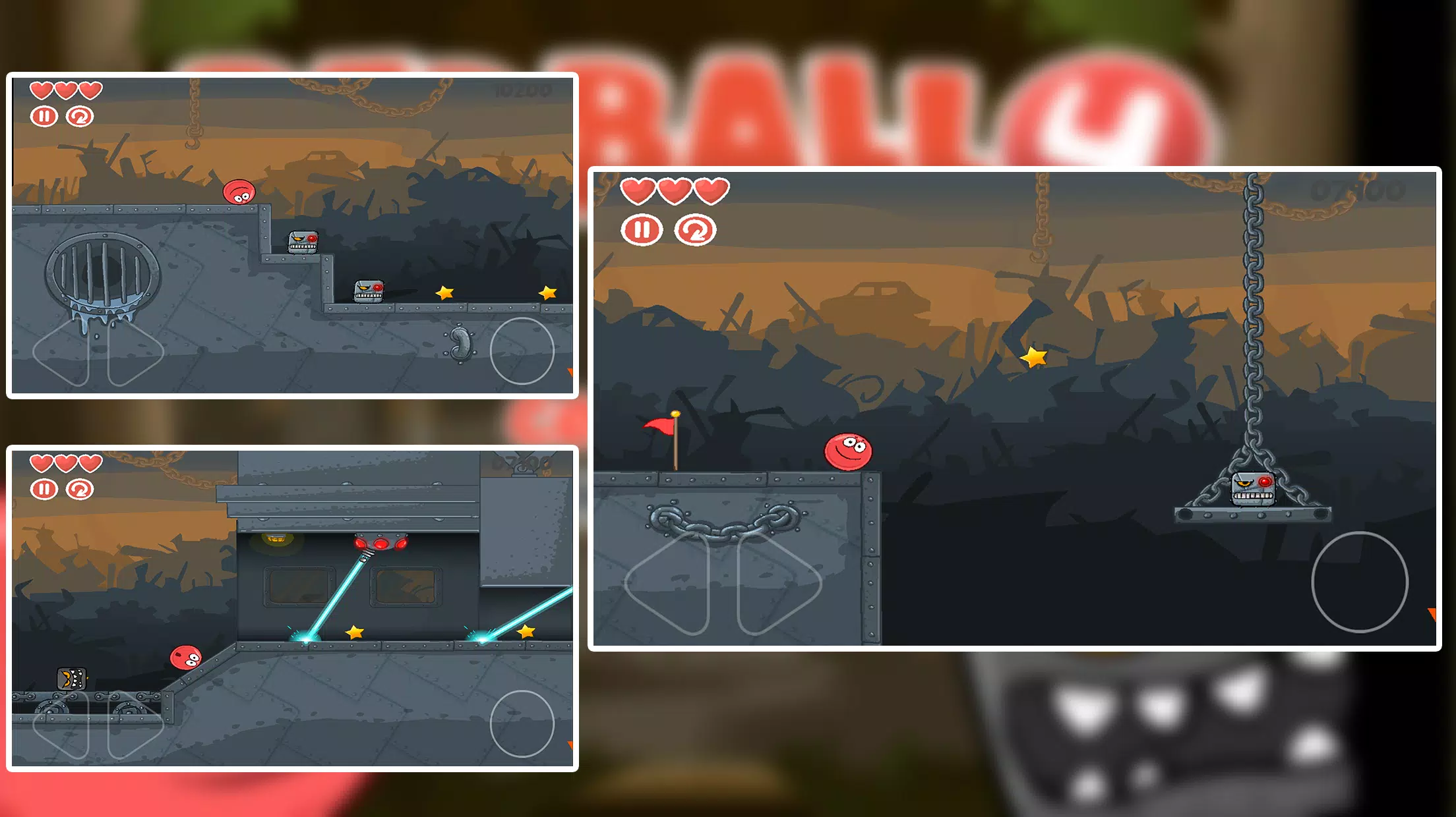 Red Ball Adventure 4: Big Bouncing Ball Volume 3 APK for Android Download