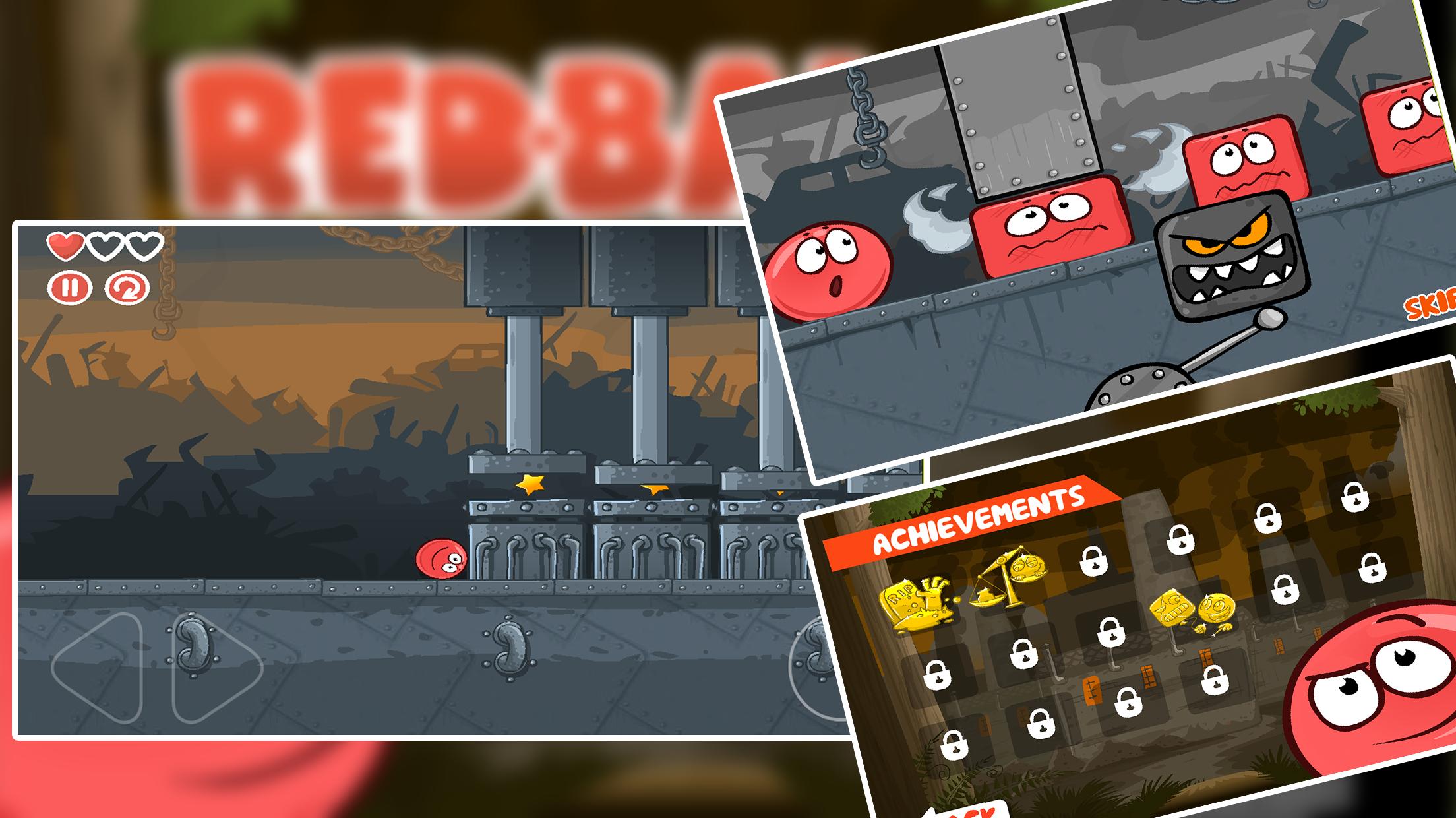Red Ball Adventure 4: Big Bouncing Ball Volume 3 APK pour Android  Télécharger