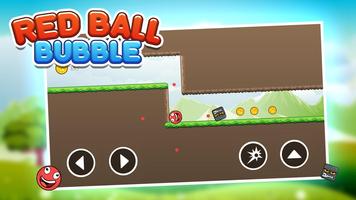 Bubble Red Ball Adventure - Jump Ball 2018 スクリーンショット 1