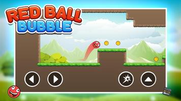 Bubble Red Ball Adventure - Jump Ball 2018 Ekran Görüntüsü 2