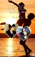 Couple Photo Lock Screen ภาพหน้าจอ 3