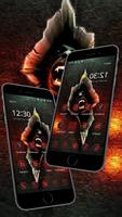 Red Dark Beast Roar Theme poster