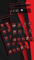 Red Dark Black Classic Theme screenshot 1