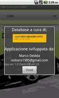 OBD-Database Italiano DEMO Screenshot 2