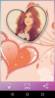 Heart Photo Collage & Frame poster