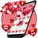 Red Heart Love Romantic Theme APK