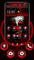 Tema Horror Clown Merah screenshot 2