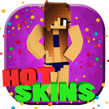 Hot skins for Minecraft icône