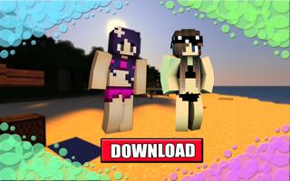 Hot skins for Minecraft poster