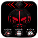 Red Laser Hero Theme APK