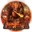 Red Lava Dragon Theme