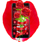 Red Romantic Rose Theme simgesi