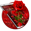 Red Rose Petals Theme