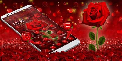 Red Rose Petals Theme screenshot 3