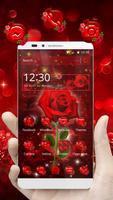 Red Rose Petals Theme poster