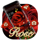 Fresh Red Rose Romantic Theme APK