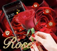 Fresh Red Rose Romantic Theme screenshot 2
