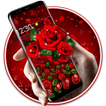 Romantic Red Rose Gravity Theme