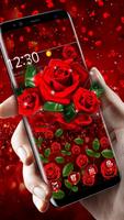 ロマンチックな赤いバラの重力のテーマ スクリーンショット 1