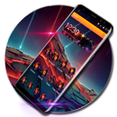 Red Space Meteor Theme APK