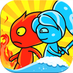 Redboy and Bluegirl : ice island