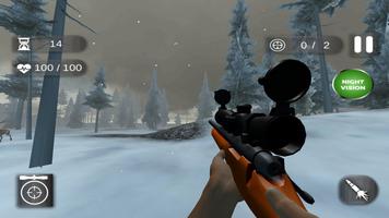 Wild Jungle Animals Deer Shooter 3D screenshot 1