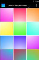 Gradient color 포스터