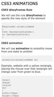 CSS3 Tutorial 스크린샷 2