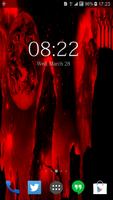 Red and Black Wallpaper and background for Android Affiche