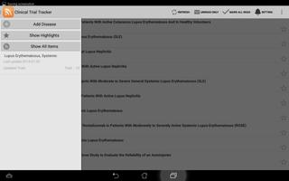 Clinical Trials Tracker screenshot 2