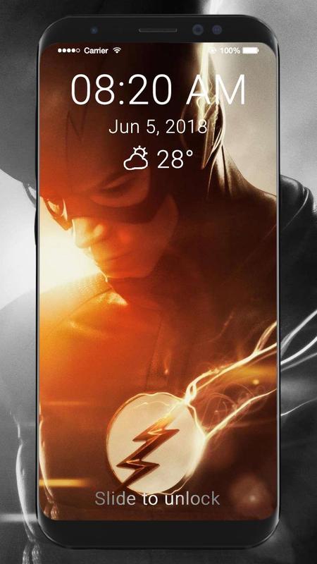 The Flash Wallpaper Hd Lock Screen For Android Apk Download
