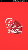 Faiz Foundation Blood Donor Affiche