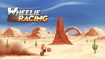 Wheelie Racing Plakat