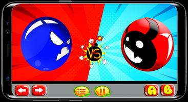 red ball vs blue balls スクリーンショット 2
