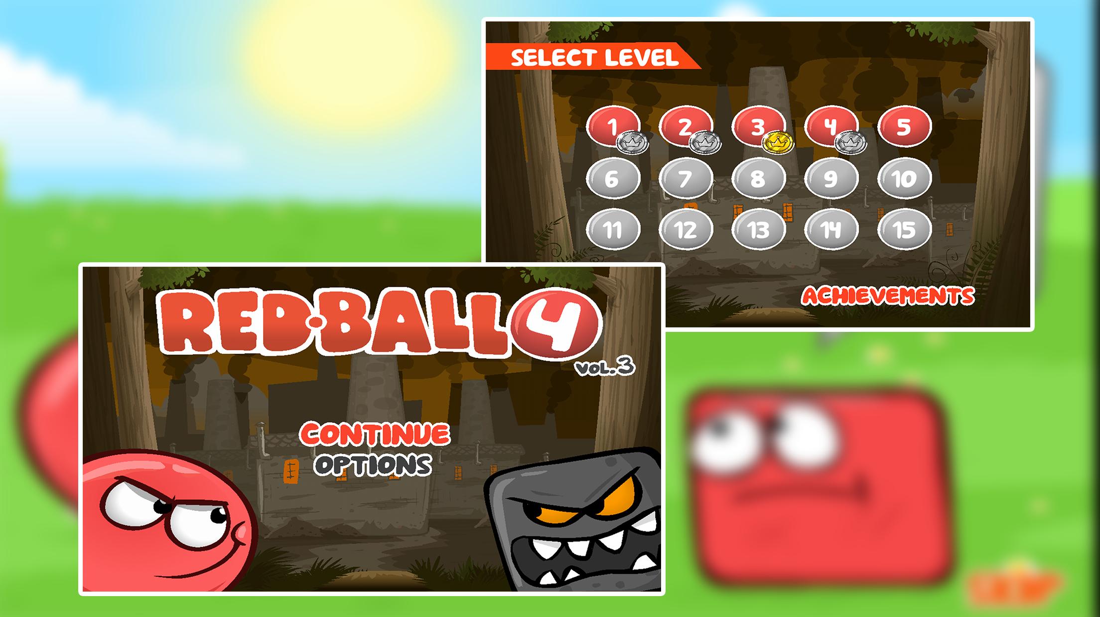 Red Ball Hero 4 - Rolling Ball Volume 3 APK pour Android Télécharger