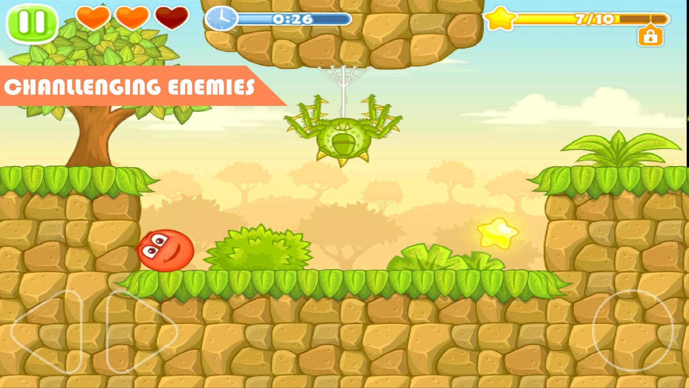 Plants Ball 5 - Red Ball Game para iPhone - Download