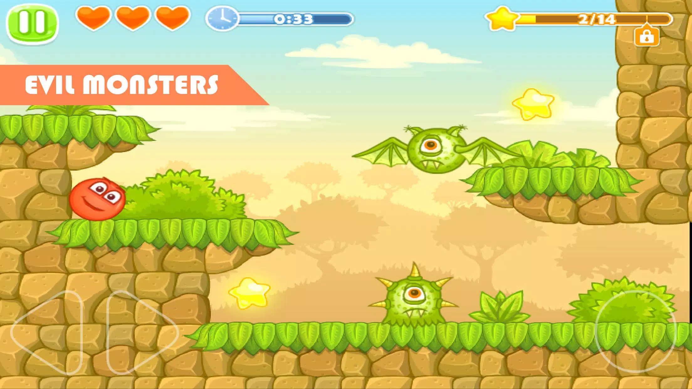 Plants Ball 5 - Red Ball Game para iPhone - Download