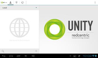 Unity Tablet captura de pantalla 1