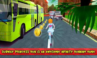 پوستر Subway Princess Bus Rush Run