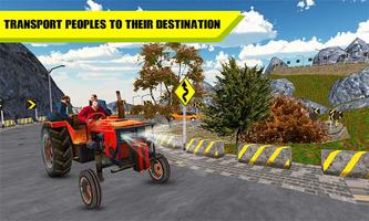Drive Tractor Simulator Transport Passenger, Goods 포스터