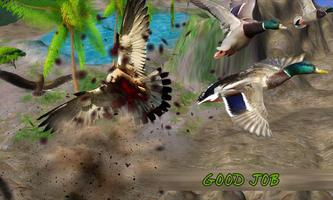 Duck Rescue Wild Eagle Attack capture d'écran 3