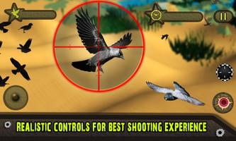 Desert Birds Hunting Sniper 3D capture d'écran 2