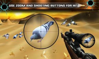 Desert Sniper Spy Pigeon Hunt capture d'écran 2