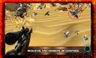 Desert Sniper Spy Pigeon Hunt capture d'écran 3