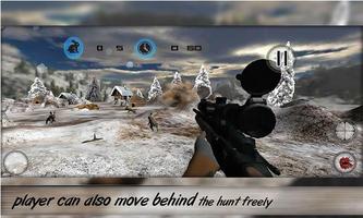 Rabbit Hunter Snow Mountain 3D screenshot 2