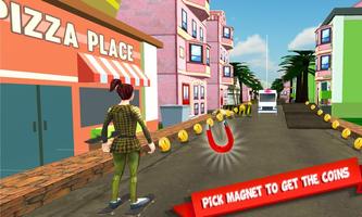 Street Dash Skater 3D capture d'écran 3