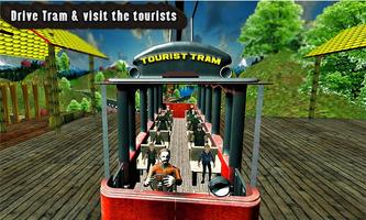 Sky Euro Tram Simulator:Tourist Tram Driving screenshot 2